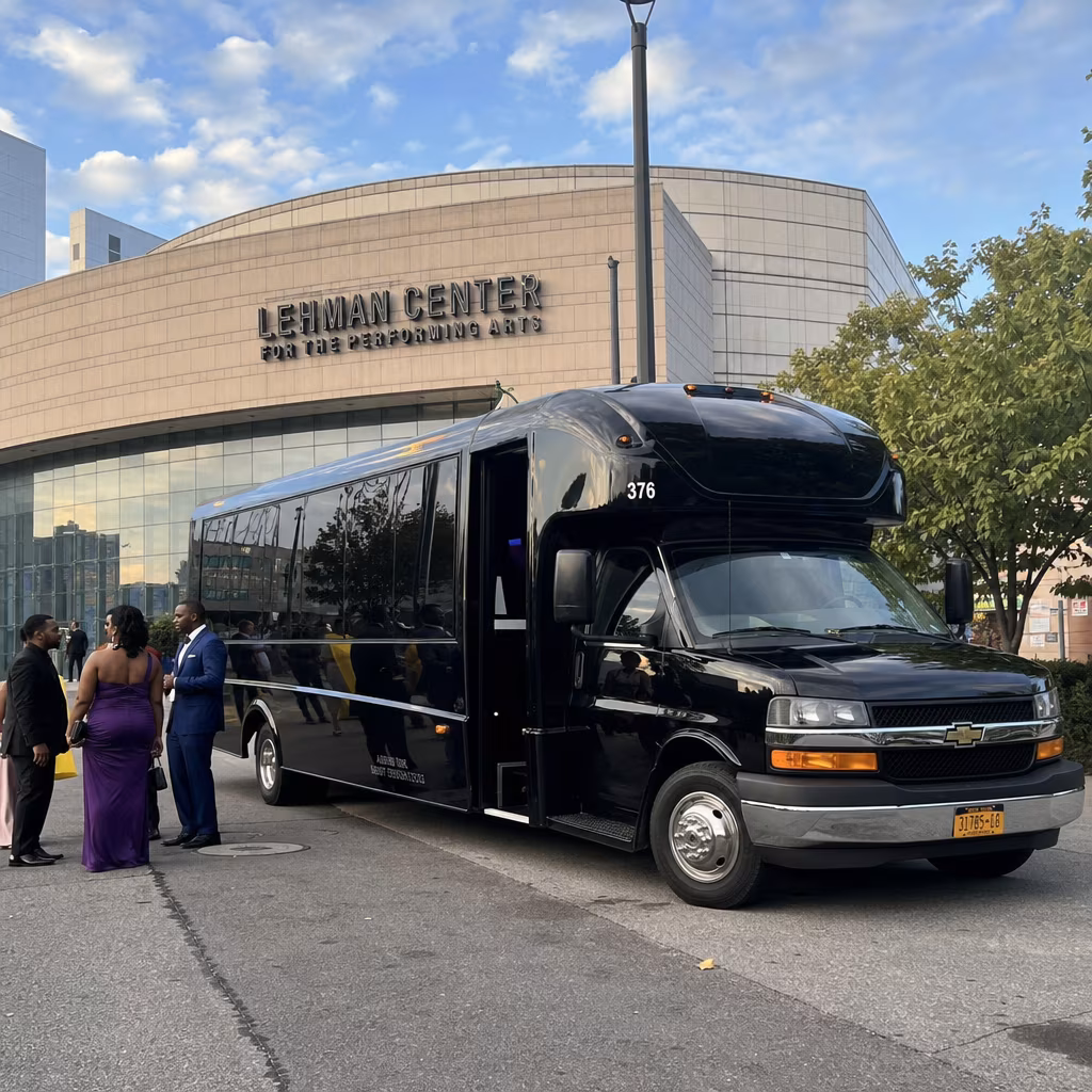 Rent a Bus to Lehman Center for the Performing Arts