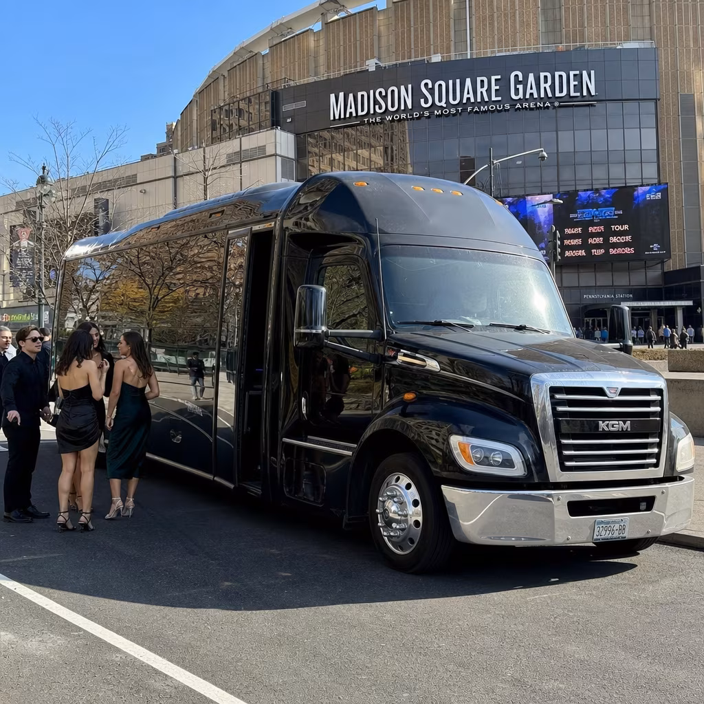 Rent a Bus to Madison Square Garden