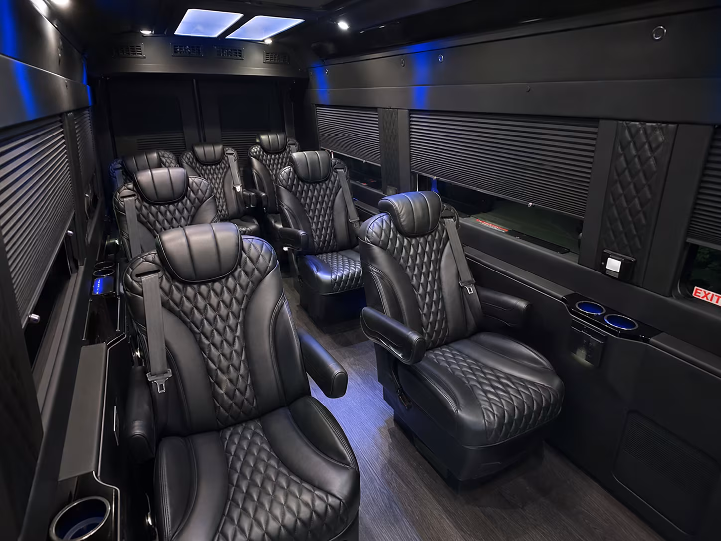 Bronx Airport Shuttle & Transportation party bus exterior