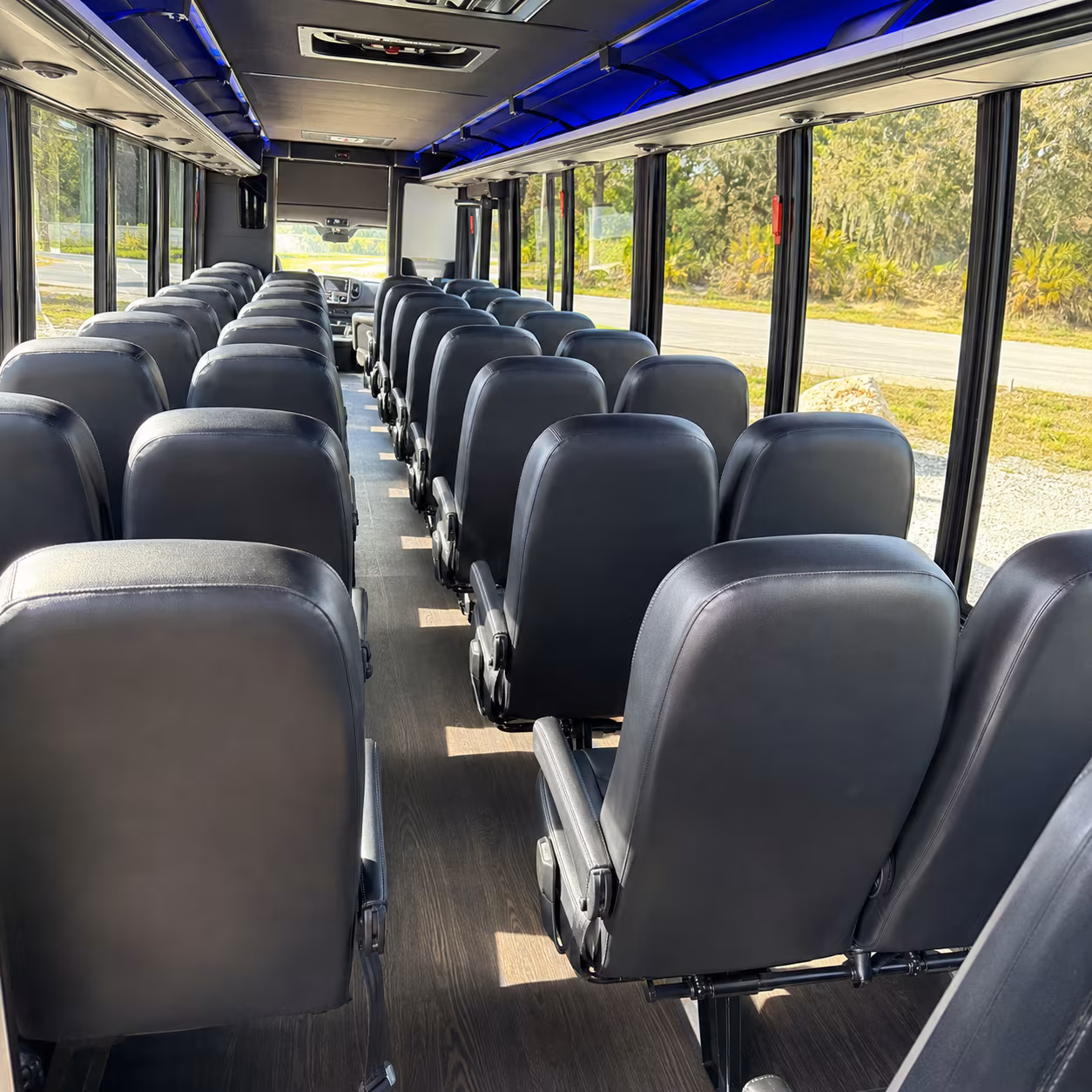 Bronx Airport Shuttle & Transportation party bus exterior