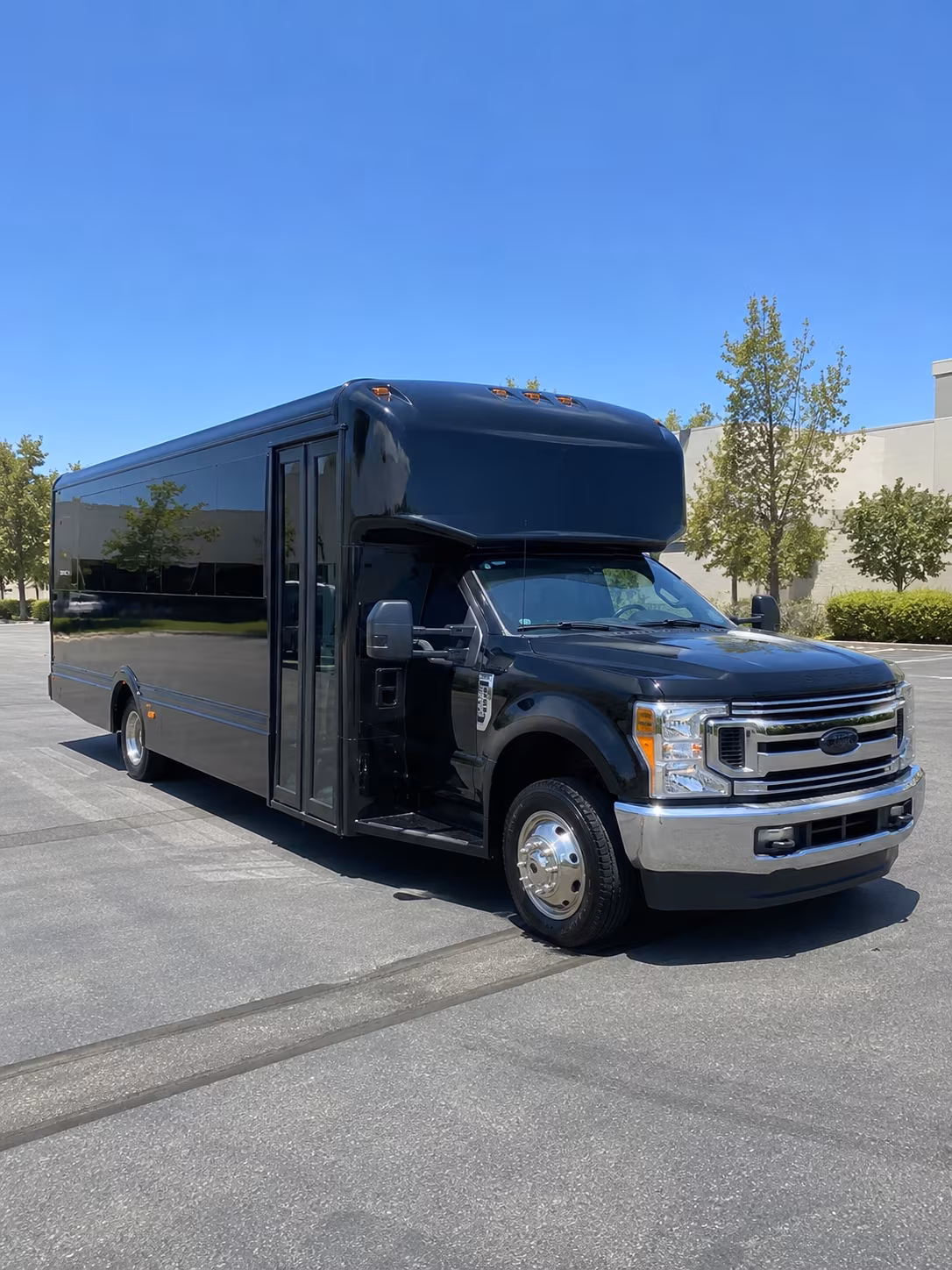 Bronx Birthday, Sweet 16, & Quinceañera Transportation party bus exterior