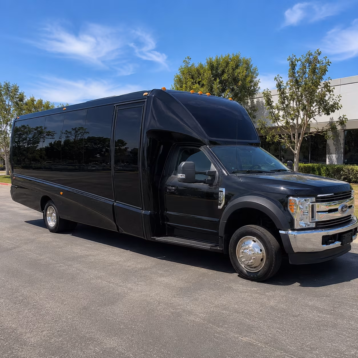 Bronx Birthday, Sweet 16, & Quinceañera Transportation party bus exterior