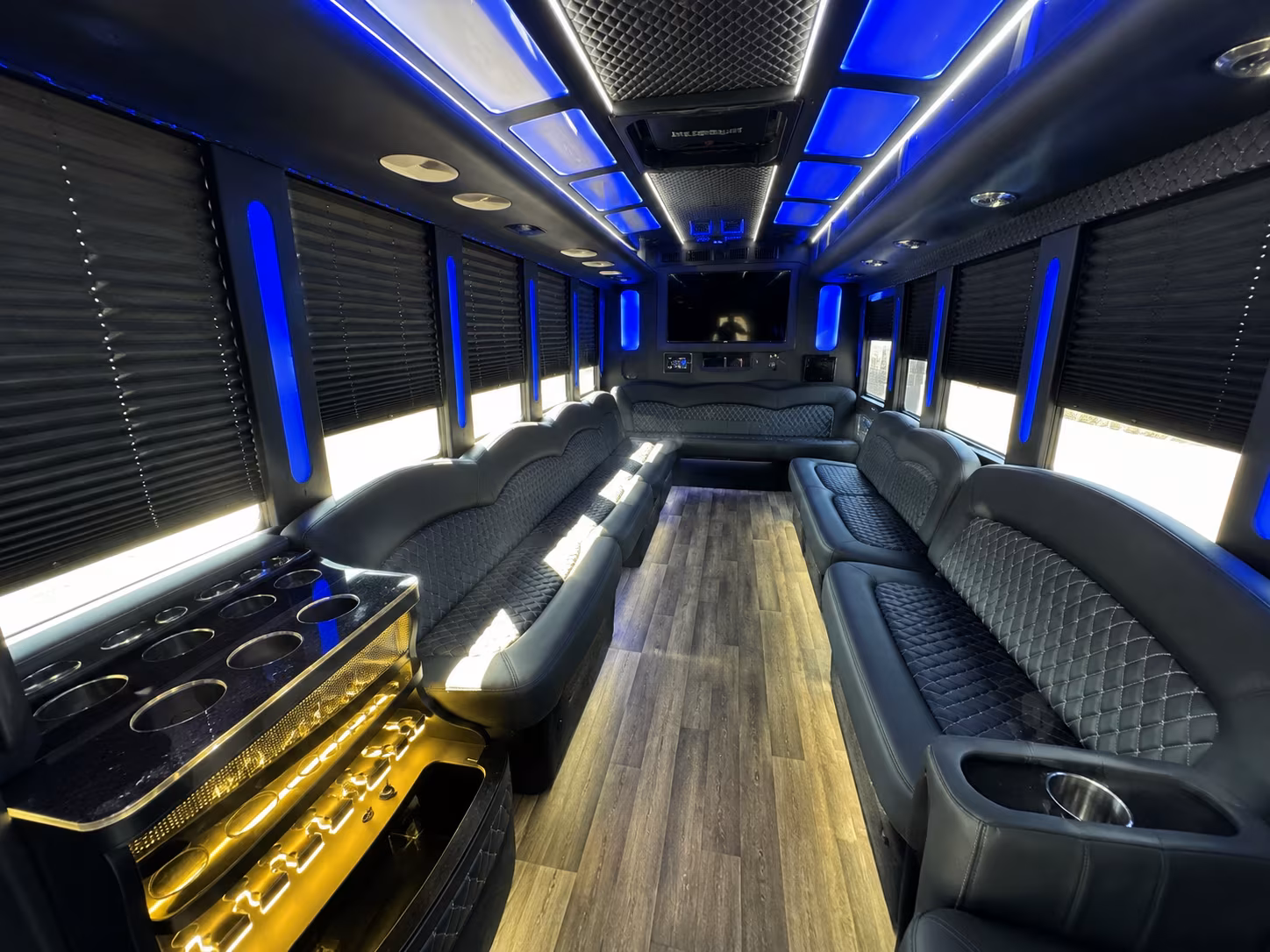 Bronx Concert & Music Festival Transportation party bus exterior