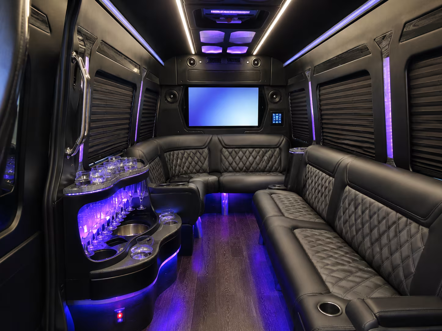 Bronx Corporate Transportation party bus exterior
