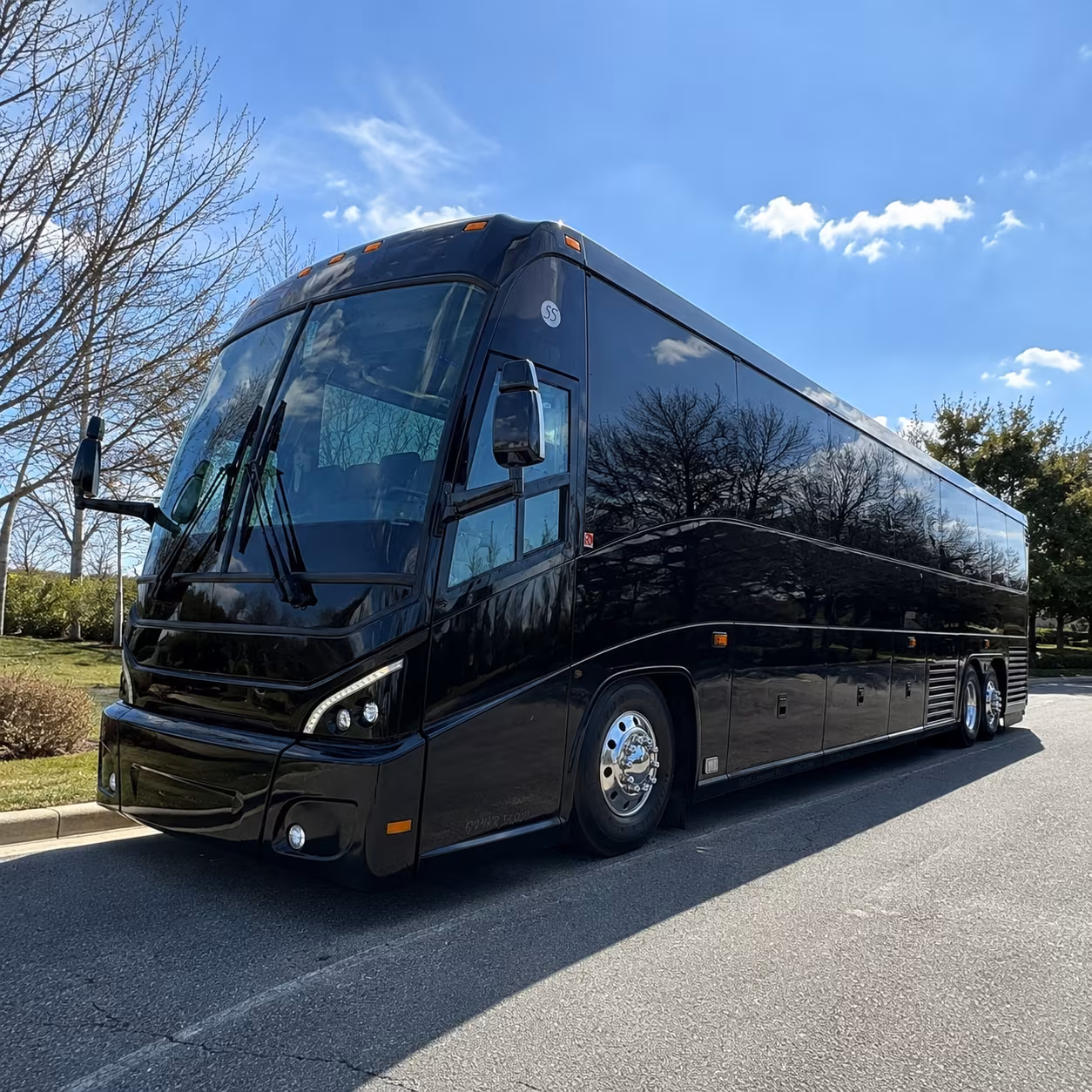 Bronx Corporate Transportation party bus exterior
