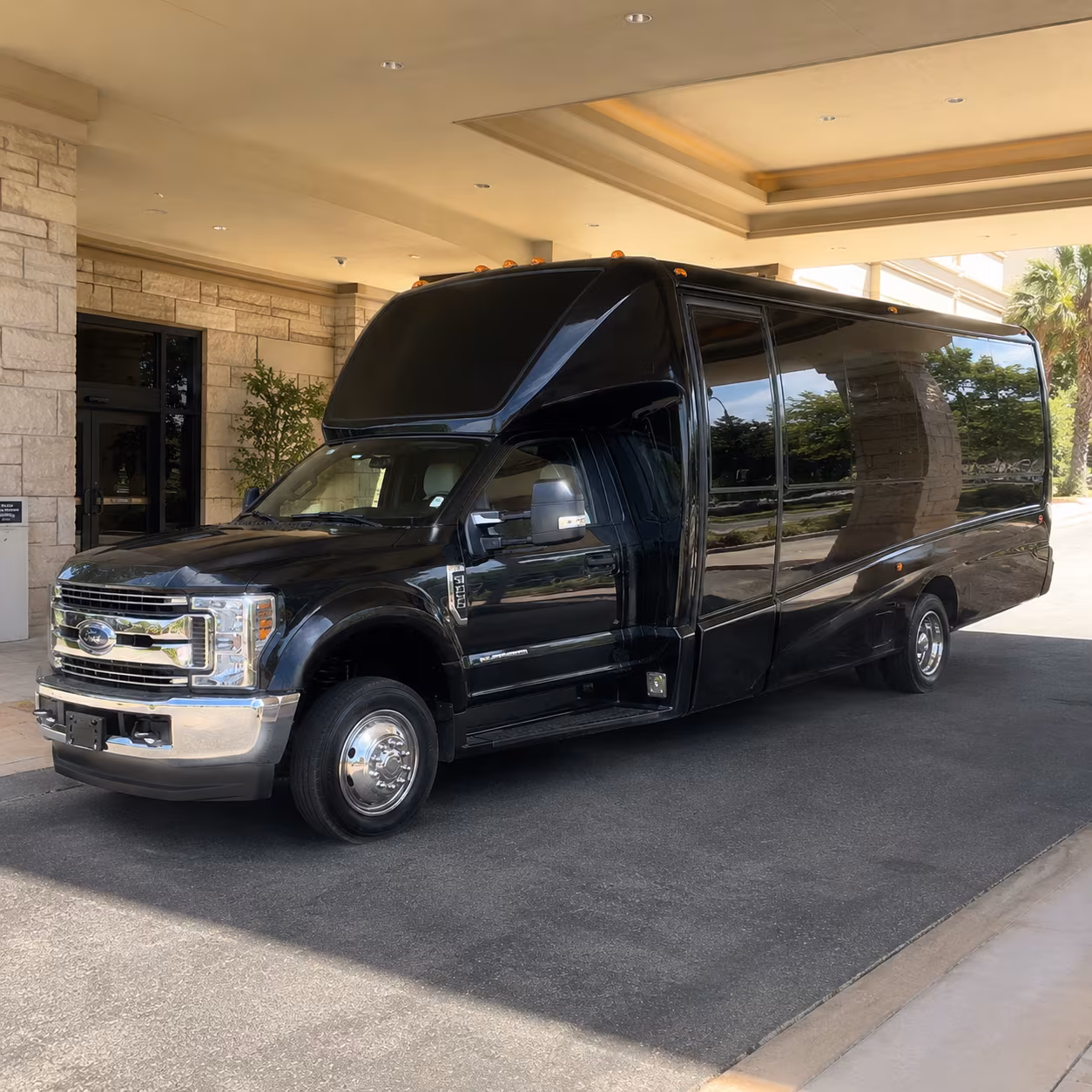 Bronx Private Event Transportation party bus exterior