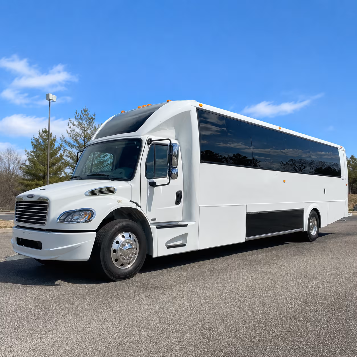 Bronx Private Event Transportation party bus exterior