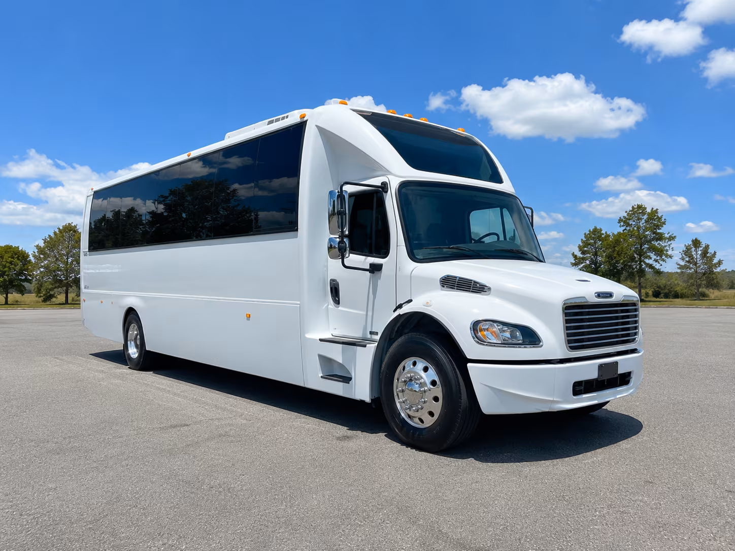 Bronx Private Event Transportation party bus exterior