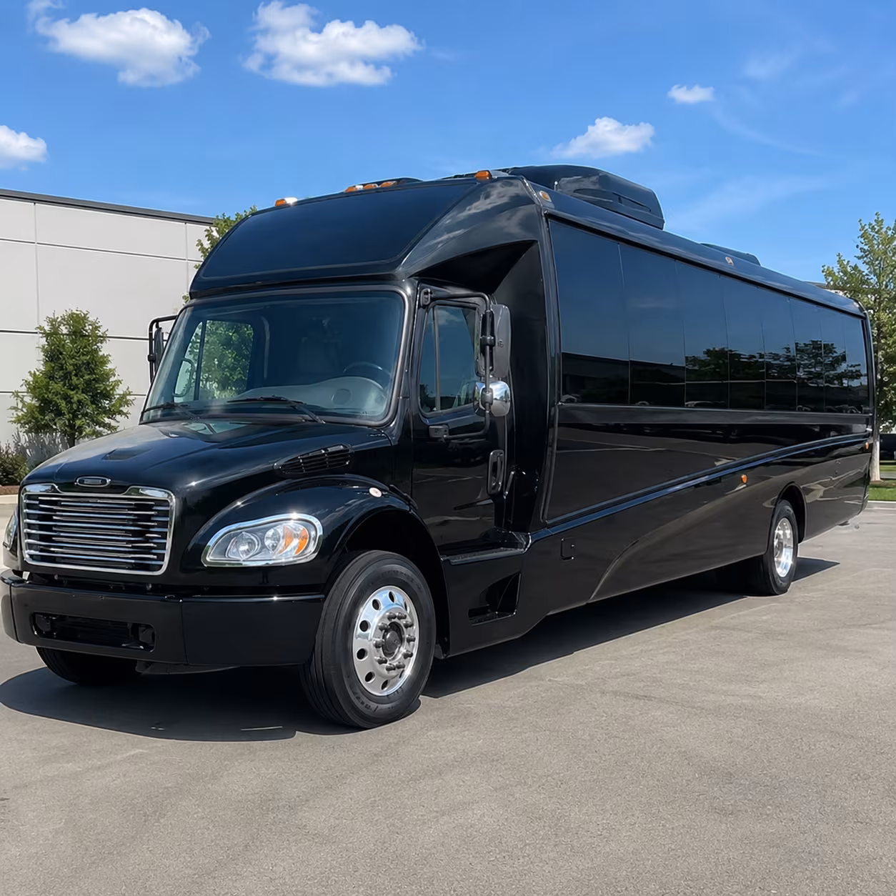 Bronx School Event Transportation party bus exterior