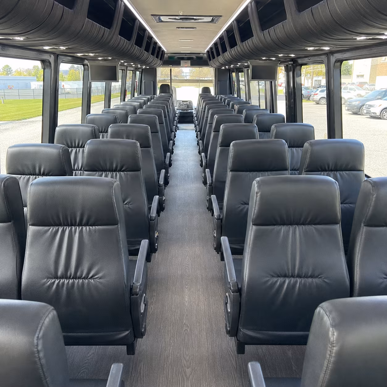 Bronx School Event Transportation party bus exterior