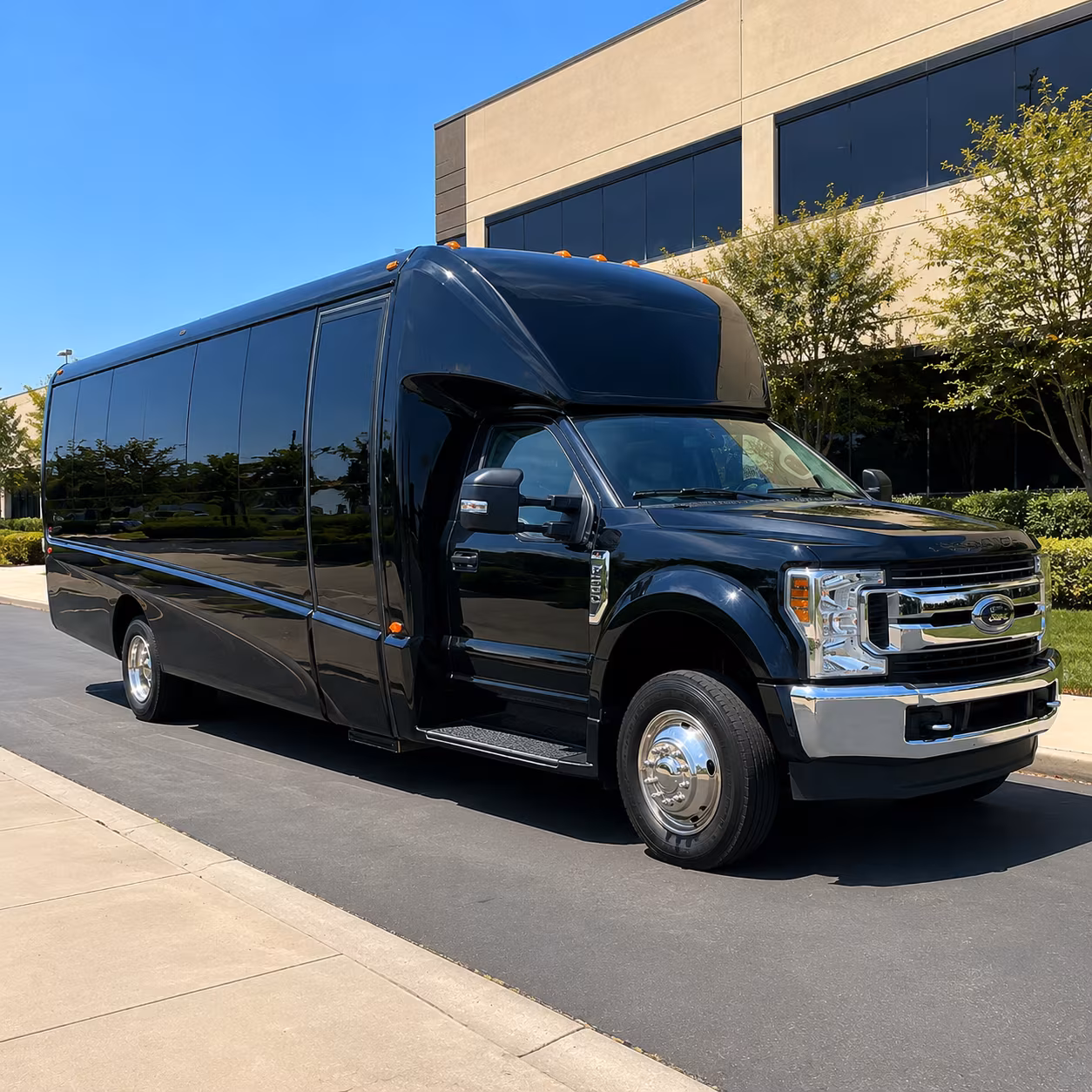 Bronx School Event Transportation party bus exterior