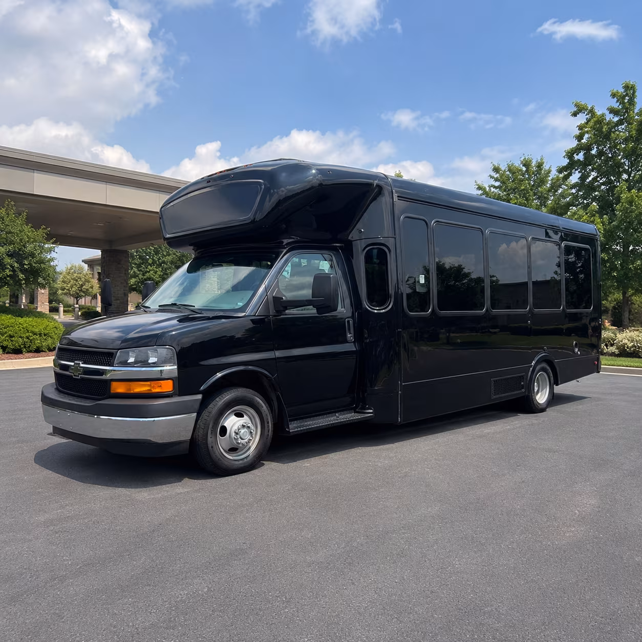 Bronx Sporting Event Transportation party bus exterior