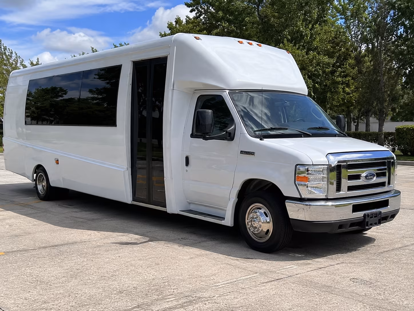 Bronx Sporting Event Transportation party bus exterior
