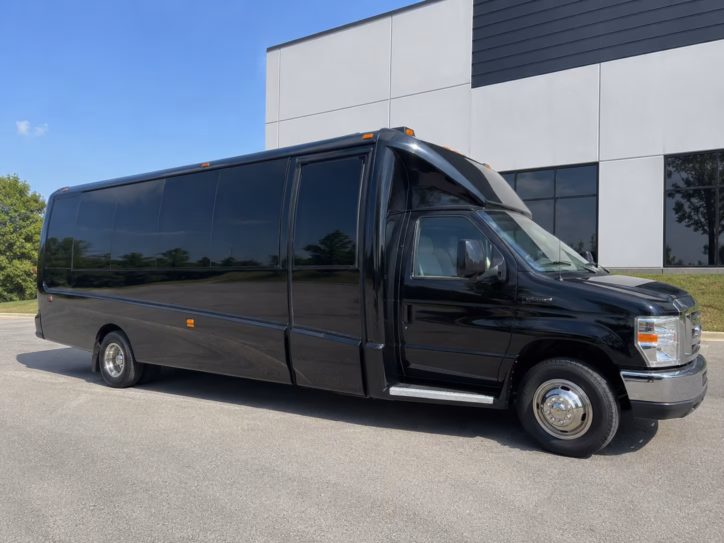 Bronx Sporting Event Transportation party bus exterior