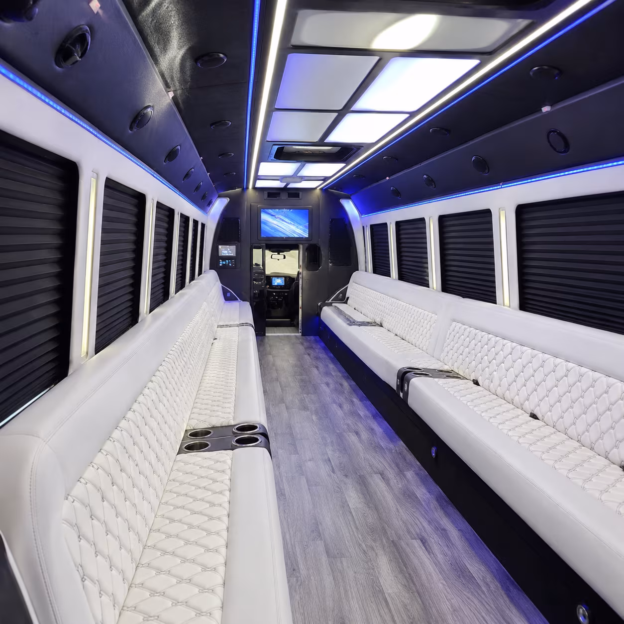 Bronx Winery Tour & Pub Crawl Transportation party bus exterior