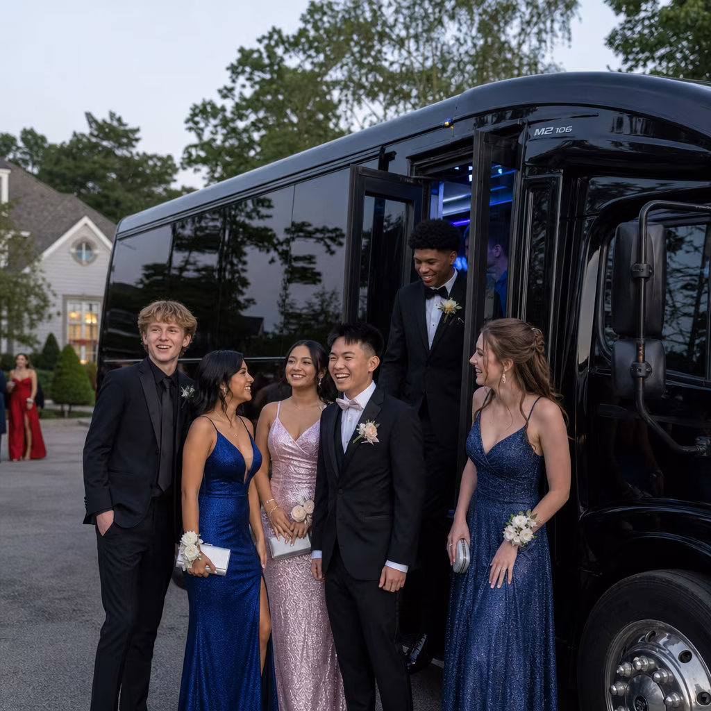 Bronx Prom Party Bus Rental