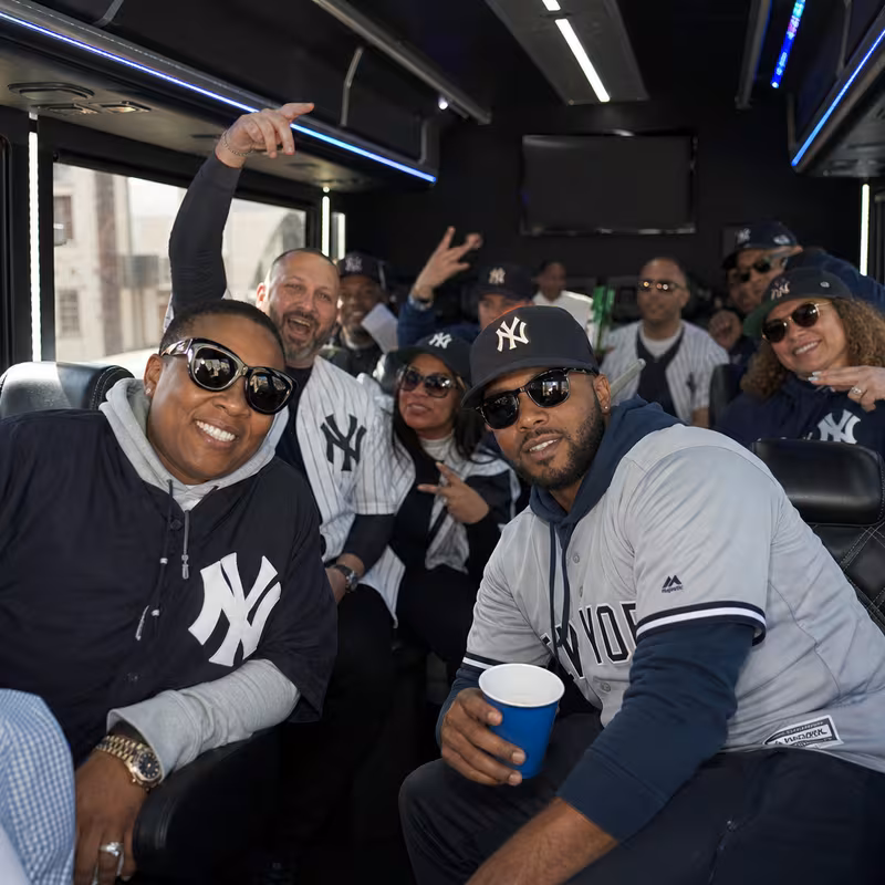Bronx Sporting Event Transportation fleet vehicle