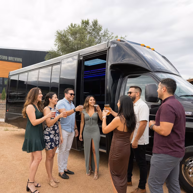 Bronx Winery & Brewery Tour Transportation fleet vehicle